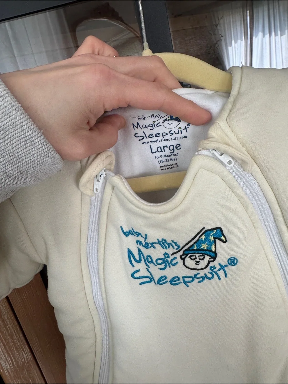 Magic Merlin baby sleepsuit transitional swaddle baby girl boy unisex Cotton
